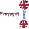 Add A Touch Of Elegance To Your Next Event With The British Flag Party Supplies Set Easy And Quick Cleanup Guaranteed!