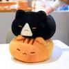 Giant Orange Cat Plush Toy Kawaii Kitty Plushie Throw Pillow Soft Cat Stuffed Doll Toy Home Decoration for Friends Birthday Gift