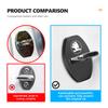 For Skoda 4PCS Car Door Lock Cover Stainless Steel Protection Accessories Rapid Octavia Derivative Enyaq-iV VisionS Yeti Scala