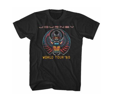 Journey Captured World Tour 1980 TShirt Unisex T-Shirt