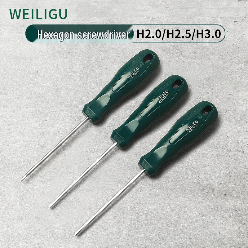Hexagonal Screwdriver and Wrench Set with Extended Handle (H2.5/4mm)