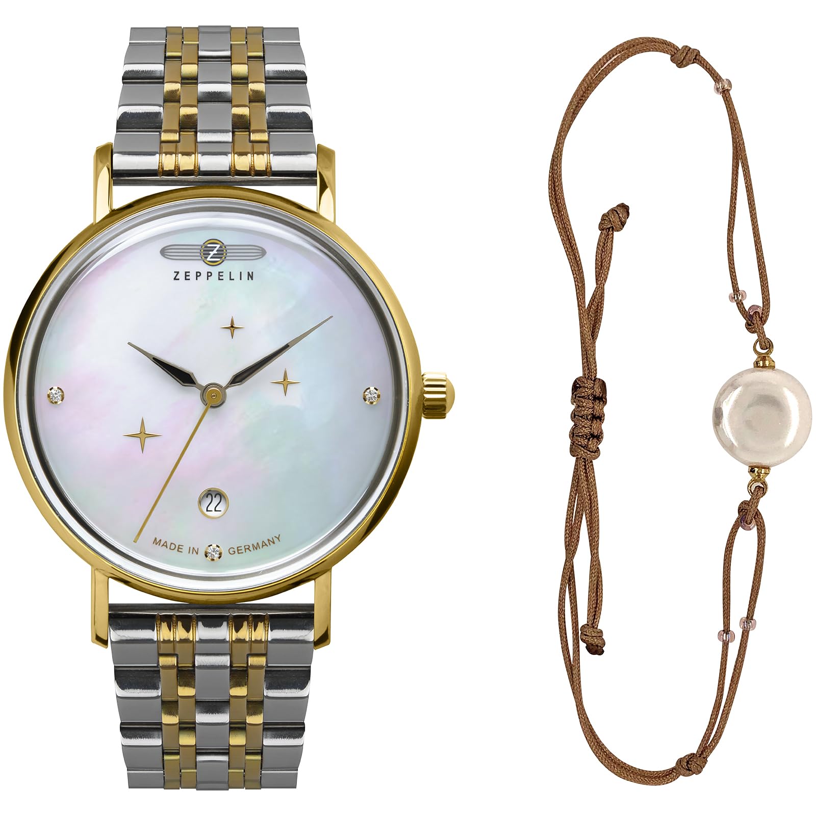 

Zeppelin Luna 7131-M5 Women s Casual Watch, Multicolor [Parallel Import]