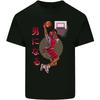 Cool Samurai Basketball Player Mens Short Sleeve Cotton TShirt Tee Top Mens 100 Cotton Casual Tshirts Loose Top Size S3XL