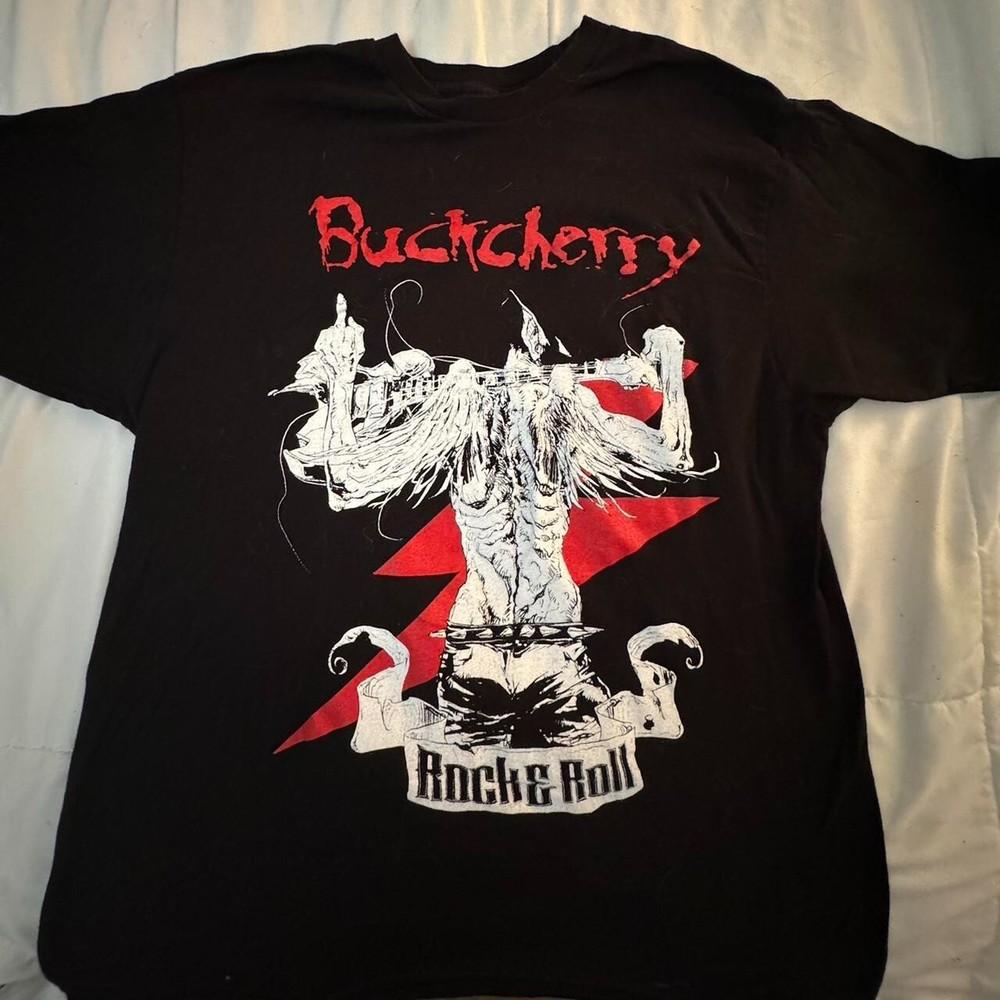 Collection Buckcherry band 100% Cotton Adult T-Shirt All Size BO1182 Unisex T-Shirt