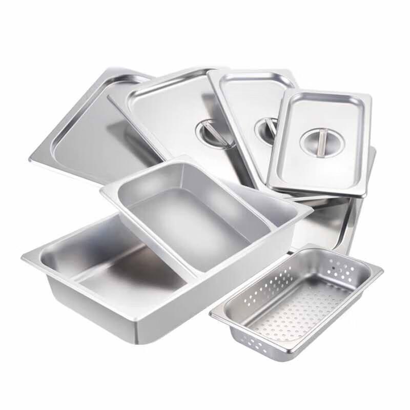 Thickened Stainless Steel Perforated Food Pan