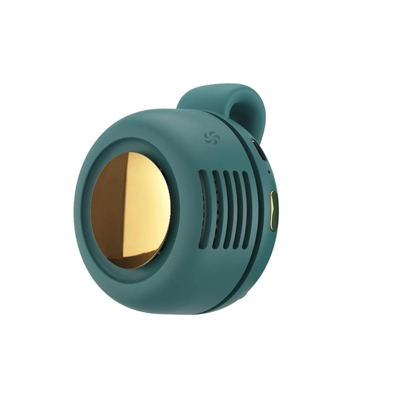 

Портативный бесшумный безлопастной вентилятор с зажимом, вентилятор с зажимом, новые регулируемые 3-скоростные подвесные поясные вентиляторы, для использования на открытом воздухе и в путешествиях, дорожные принадлежности One Size зелёный