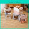 Multi Folding Plastic Purpose Step Stool Sturdy Seat Home Portable Camp Chair