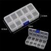 Transparent DIY Jewelry Storage Box - Detachable and Stackable Organizers for Tools and Earrings