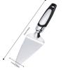 Plastic Handle Triangular Cake Spatula Mirror Finish Cheese Shovel Mooncake Shovel  Hotel