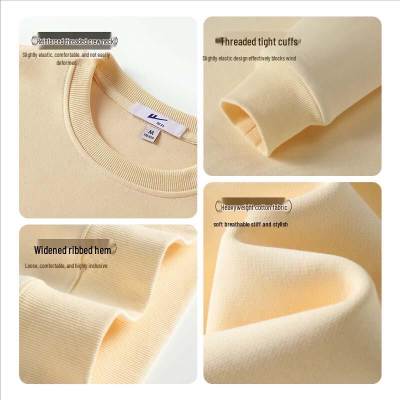 Warrior Men's Heavyweight Cotton Crew Neck Sweatshirt