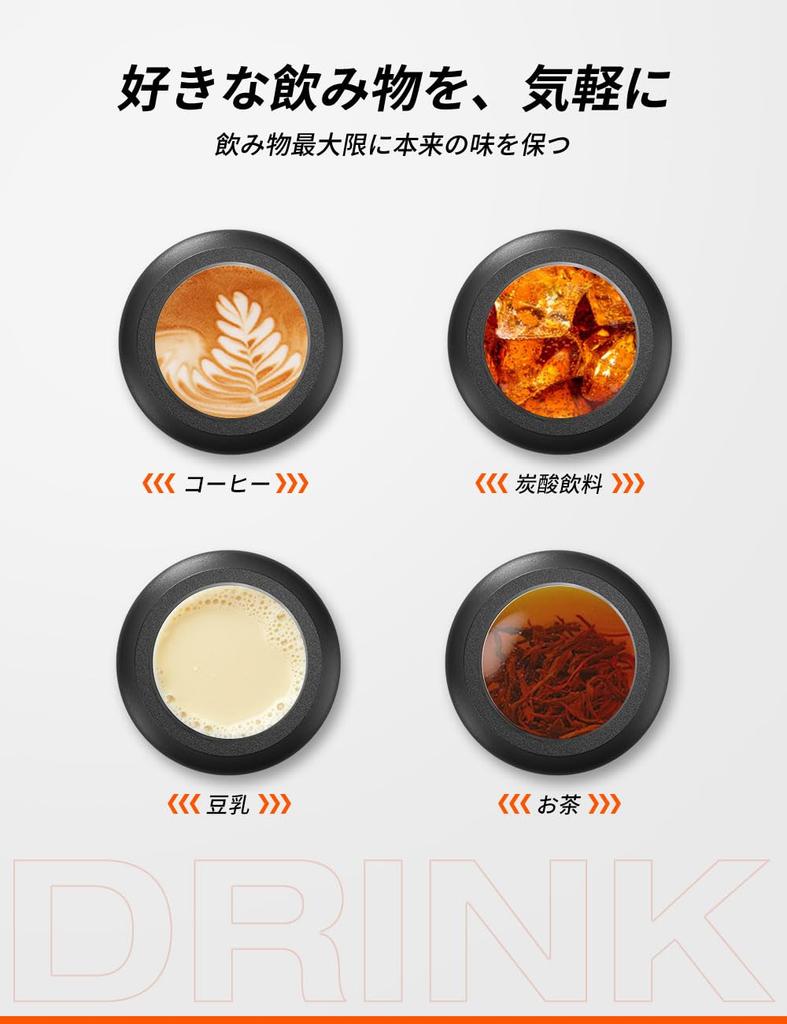 LHHW 1 Liter Ceramic-Coated Vacuum-Insulated Stainless Steel Water Bottle with 2-Way Opening, Direct Drinking & Wide Mouth, Ice Compatible, Keeps Hot