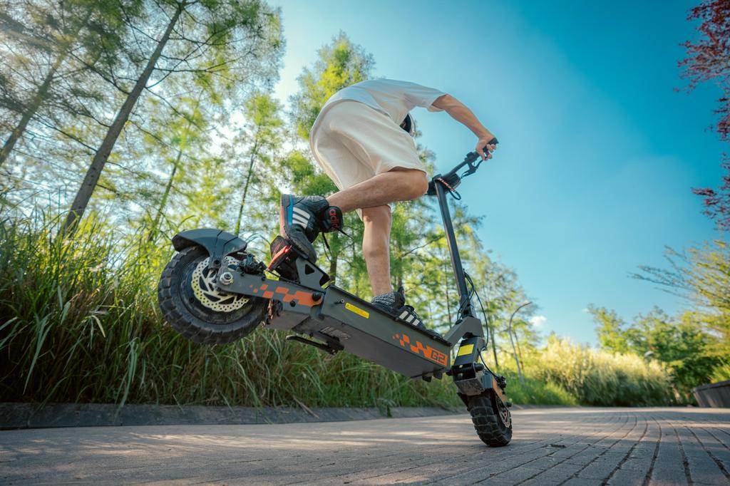 Kukirin G2 Folding Electric Scooter, 800W Motor, 45km/h, 48V 15.6Ah Battery, Dual Disc Brake, 10 Inch Vacuum Tire