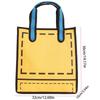 Canvas Comic Shoulder Bag Cartoon Graffiti Messenger Bag Simple 2D Anime Tote Bag  School