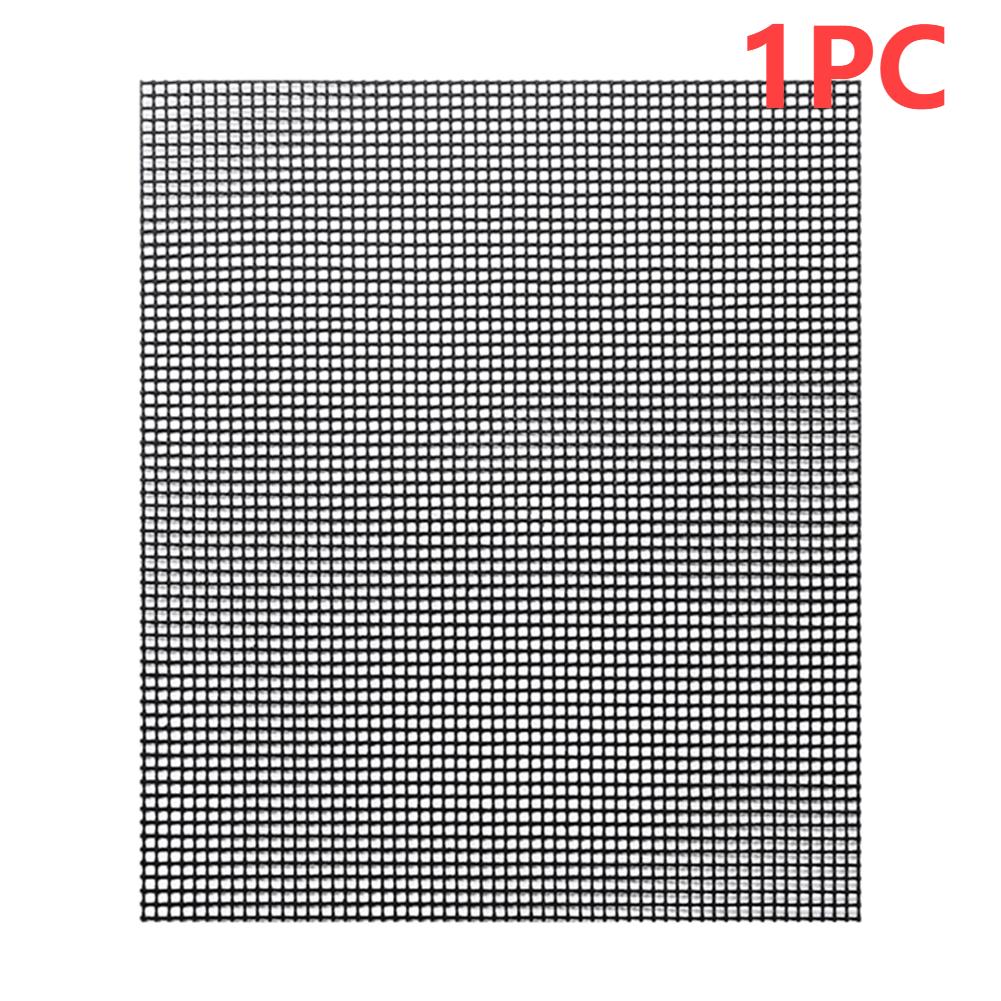 40x33cm Antihaft-BBQ-Grillmatte Barbecue-Netzmatte Hitzebeständige Backnetz-Unterlage für Küche Outdoor-Backen Garten-Grill 1-5 Stück