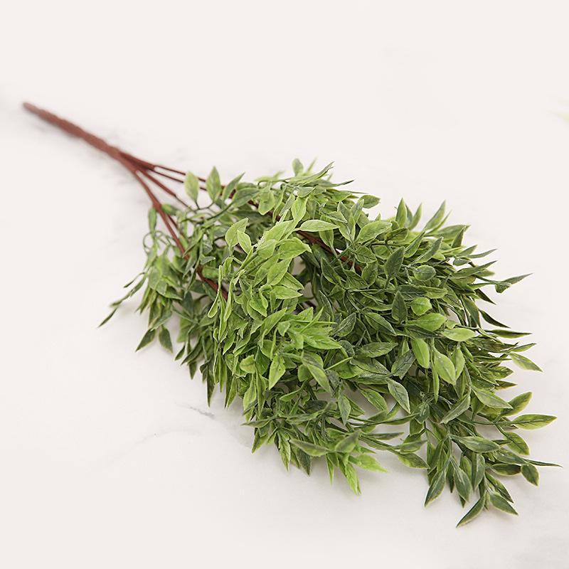 Simulated Green Plants Chili Grass Home Decor Living Room Flower Arrangement Props Garden Decoration Background Wall Materials
