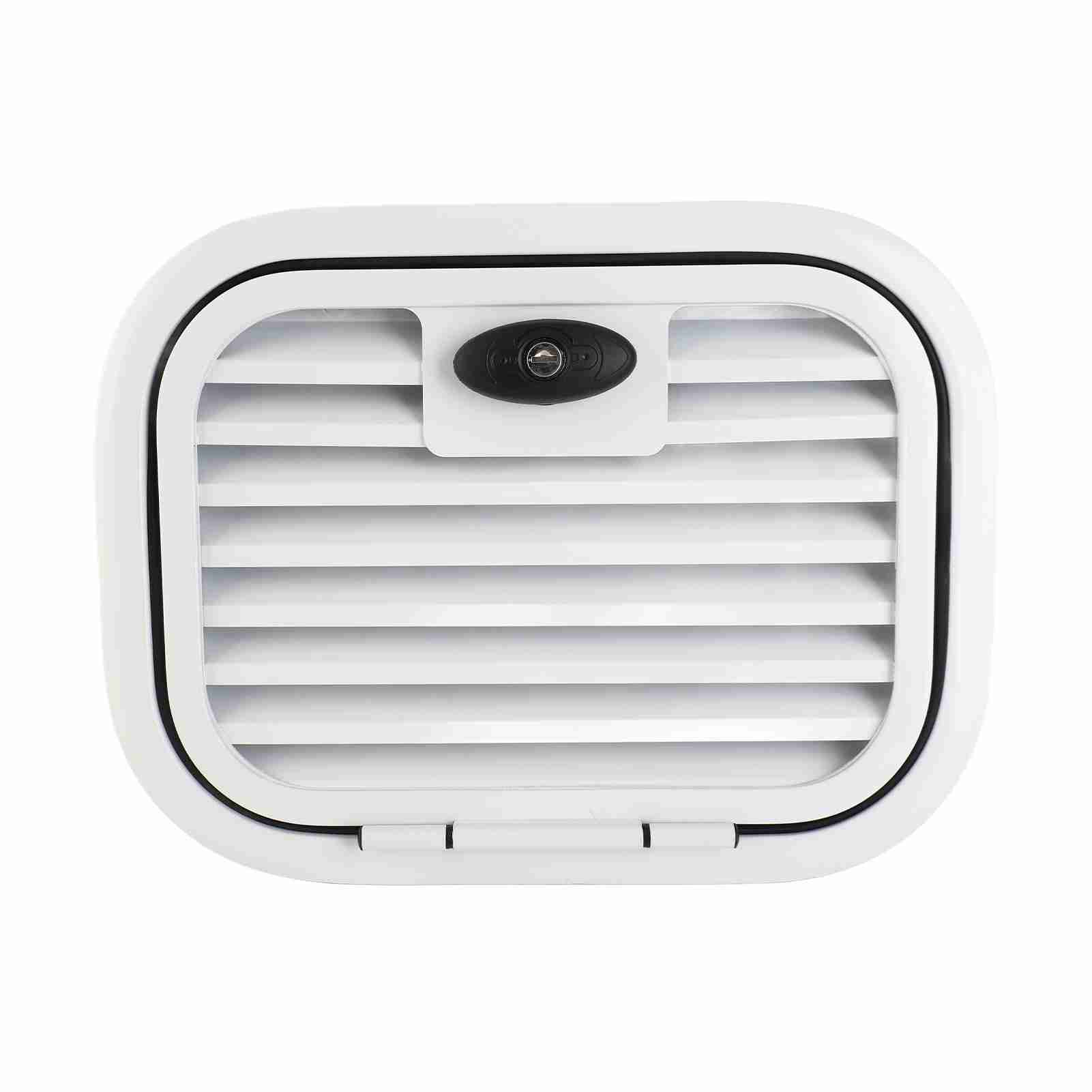 

16x12-дюймовая багажная дверь для автофургона с вентилируемой решеткой, прочный отсек для хранения из алюминиевого сплава