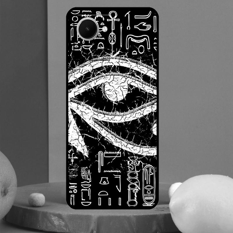 

Sacred Eye of Horus Egypt Fresco For Realme 14 Pro Plus 10 11 12 13 15 Pro C67 C65 C63 C61 C55 C53 C51 C71 C75 GT7 Pro Case Realme 13 Pro Plus