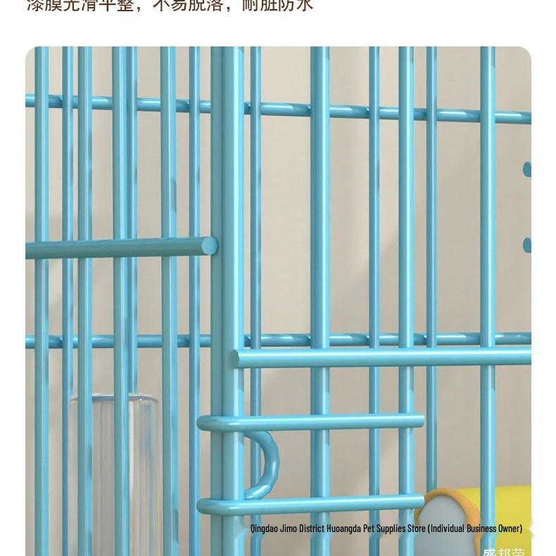 Pet Cage with Toilet for Small/Medium Dogs and Cats - Ideal for Home Use