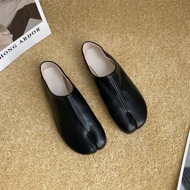 

Женские туфли Tabis Flats с круглым носком и неглубокими заклепками, повседневная женская обувь из мягкой кожи, элегантное платье, оригинальные туфли весна-осень 39