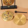 Bagua Hundred Longevity Alloy Gong Wind Chime Ornament Home Decor Crafts Desktop Ornament For Office Living Room