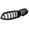 Magickit  for BMW 8 Series G14 G15 G16 Front Kidney Bumper Centre Grill Mesh Grille 2023 2024 840i M850i M8 with Camera Hole RDMEV1