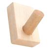 Wood Wall Hook Orderly Storage Smoother Surfaces Beautiful Practical Coat Hooks for Living Room Bedroom Kitchen