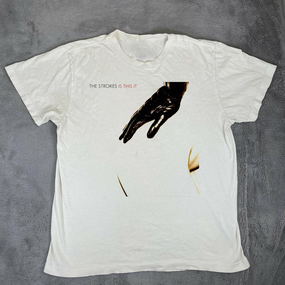The Strokes Band Album Is This It T Shirt Full Size S-5XL Unisex T-Shirt L