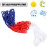 1-5Pcs Basketball Net for Kids All-Weather Basketball Hoop Net Tri-Color Basketball Hoop Basket Rim Net Mini Basketball Hoop Set