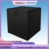 Black Oxford Cloth Rainproof Square Air Conditioner Cover - Thickened for Outdoor Units