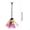Escoba LED de Halloween, Adorno de Escoba, Accesorio Decorativo para Disfraz, Atrezzo de Cosplay para
