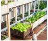 Thickened Plastic Vegetable & Flower Planter Box for Balcony, Indoor, Terrace, or Courtyard
