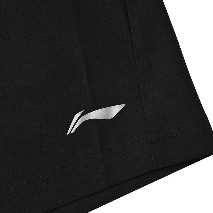 Li-Ning Lightweight Quick-Dry Breathable Versatile Sports Shorts Unisex Shorts Black AAPV137-1