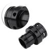 Boost Tap Vacuum Sensor Adapter, High Performance Aluminum Alloy Engine Source Connector for   2.0T FSI Vehicles Black