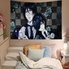 BBlack Anime BButler DIY Wall Tapestry For Living Room Home Dorm Decor Wall Art Decor