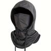 1pc Summer Balaclava Full Face Mask Sun Protection UV Blocking Fishing Cycling Outdoor Sports Hood for Men Polyester 100. Knit Fabri