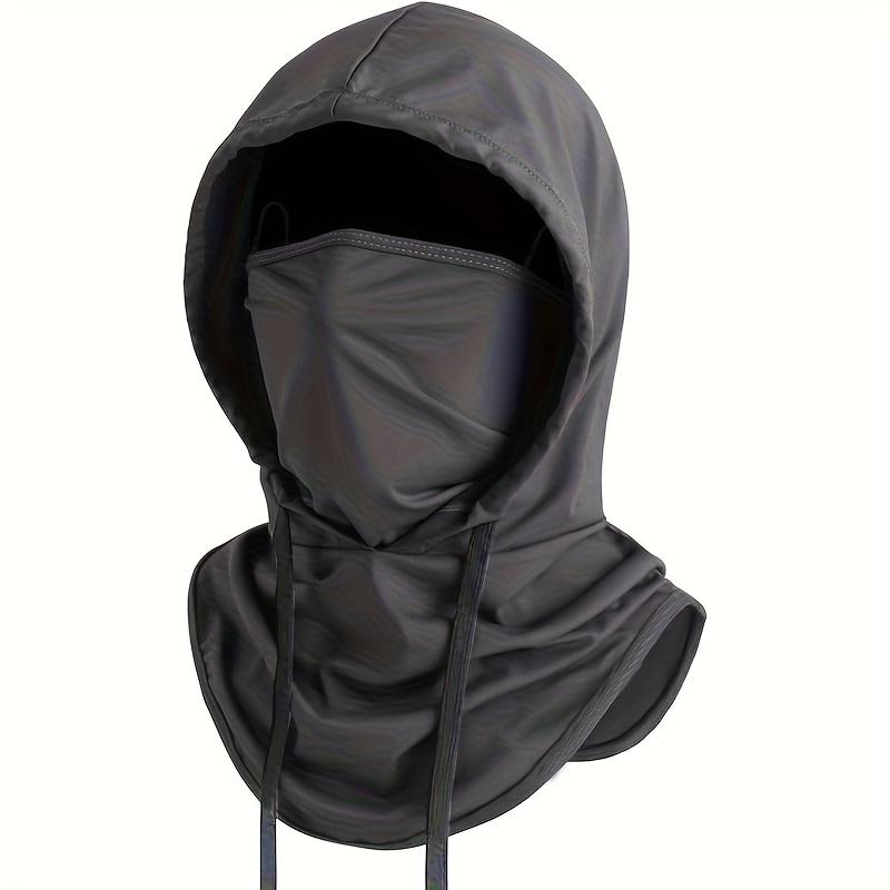 1pc Summer Balaclava Full Face Mask Sun Protection UV Blocking Fishing Cycling Outdoor Sports Hood for Men Polyester 100. Knit Fabri