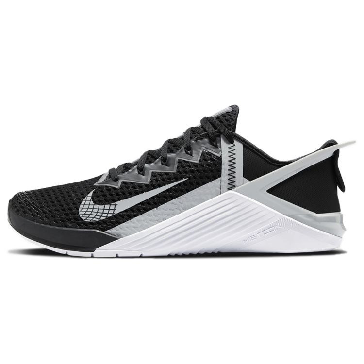 

Nike Metcon 6 FlyEase Black White Мужские кроссовки Light-Solar-Flare-Heather DB3790-010