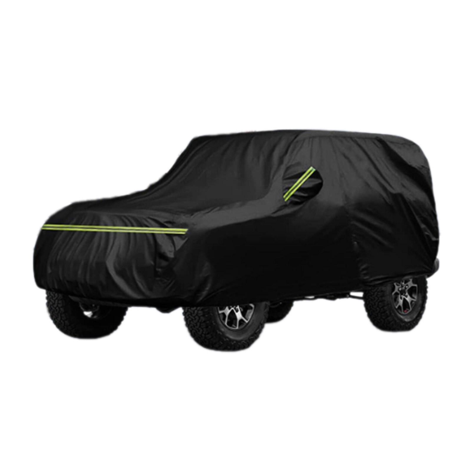 

Водонепроницаемый автомобильный протектор, солнцезащитный и дождезащитный автомобильный капот, прочный уличный чехол для автомобиля, защищающий автомобиль от дождя, солнца и пыли 2 чёрный