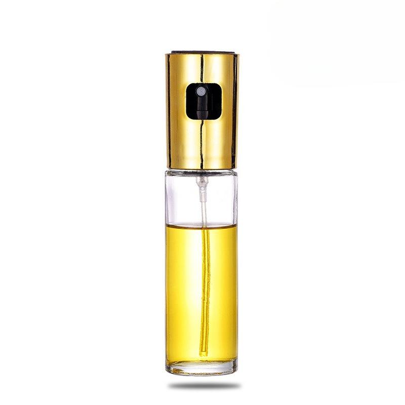 Pulverizator de ulei de măsline din oțel inoxidabil 304 Sticla de pulverizare pentru ulei de gătit de bucătărie cu ulei de sticlă Poate ușor de utilizat și de curățat Perfect pentru gătit și coacere sănătoase