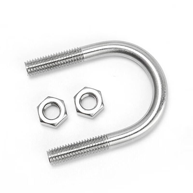 Ledewei 304 Stainless Steel U-Bolt Pipe Clamp Set