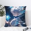 Anime H-Hunter x Hunter Pillow Case Plush Fabric Soft  Pillowcase Double Sided Print   Cushion Cover Throw Pillow Cover