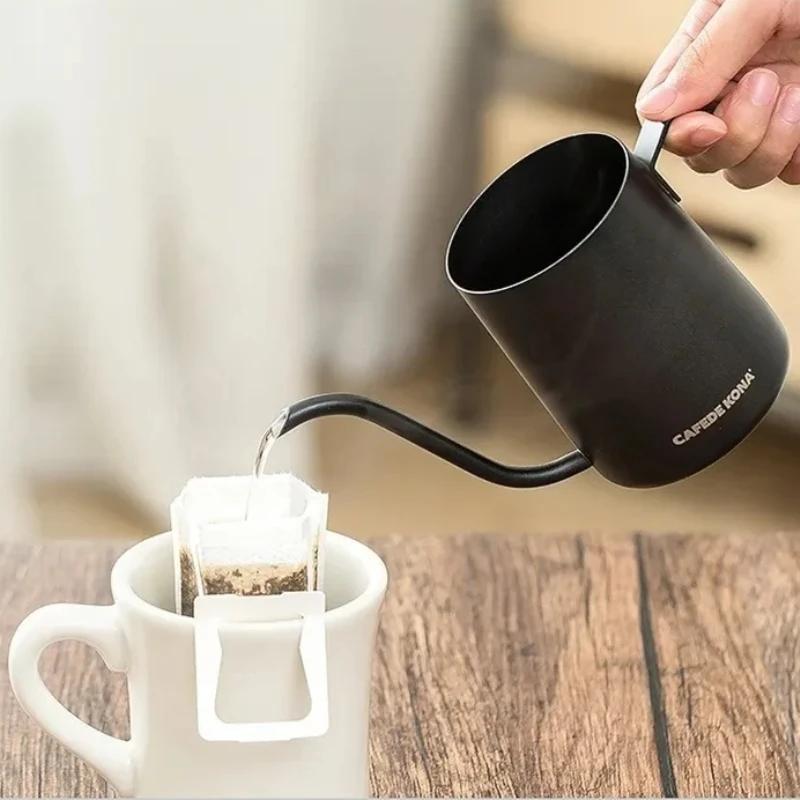50 pezzi/confezione filtro per caffè a goccia portatile appeso tazza auricolare filtri per caffè carta casa ufficio viaggio preparare caffè e tè strumenti