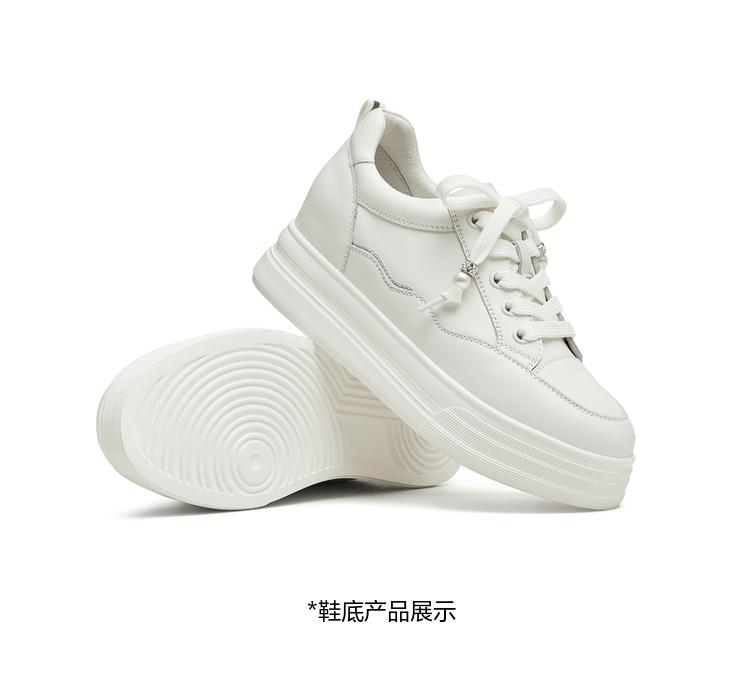 Tianmei Yi's New Shopping Mall Style Women's White Shoes BJ611AM6