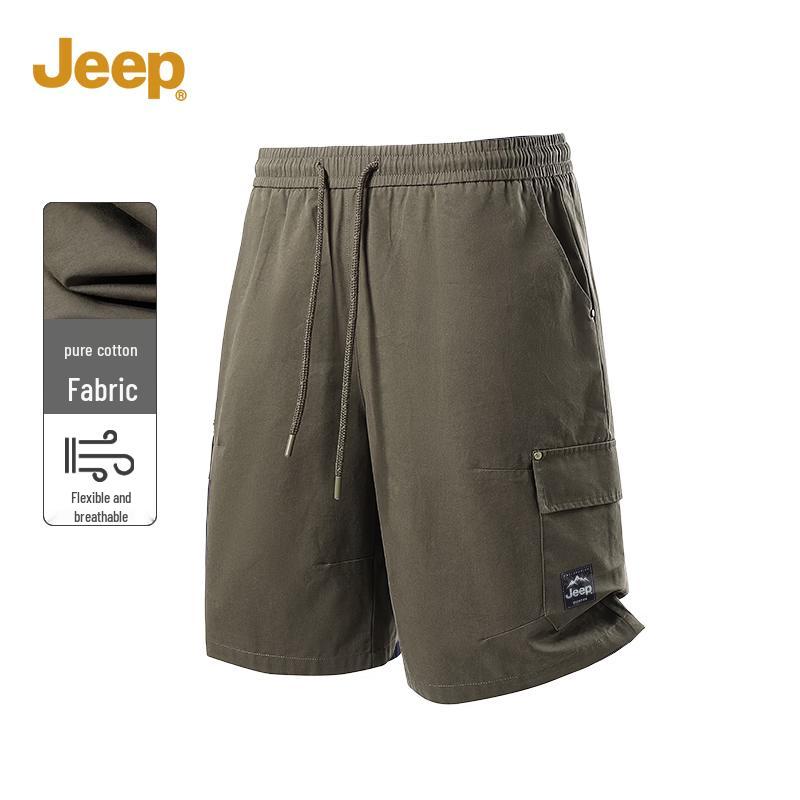 JEEP Men s Retro Cotton Cargo Shorts M
