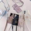 Ring Crossboby with Card Holder Phone Case for Samsung Galaxy S25 S24 S22 Ultra Plus S23 FEA25 A35 A55 A24 A34 A54 Back Cover