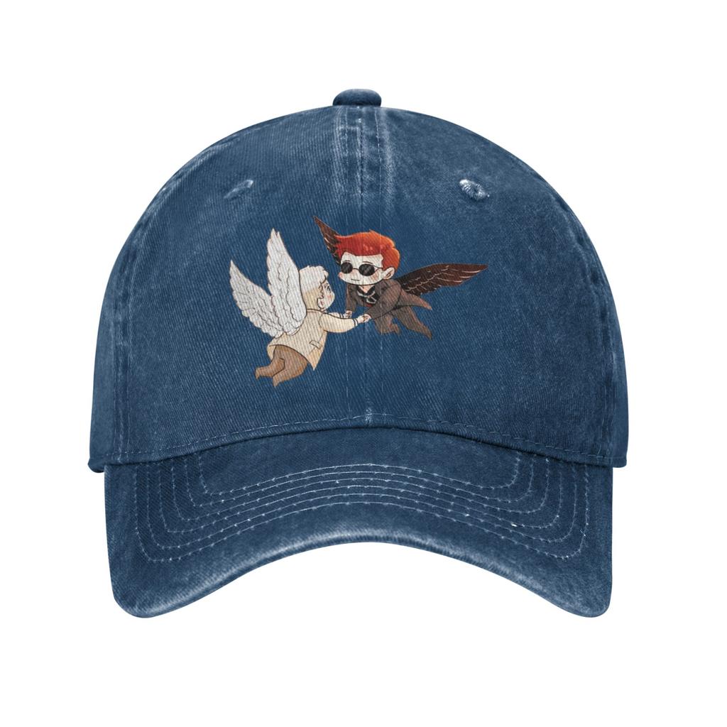 Good OUnisexs Baseball Cap Vintage Distressed Cotton Chibis Holding Hands Headwear Unisex Women Golf Adjustable Fit Hats Cap