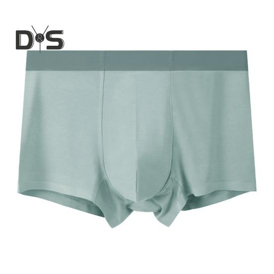 Pánské boxerské spodní prádlo Slim Fit Patchwork Barva Šortky Kalhotky Elastické provedení se středním pasem Hladké linie U-konvexní Kalhotky