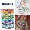 10-Piece Set Of Retro Colorful Butterfly Accessories Braided Bracelet Set Bohemian Stackable Adjustable Bracelets