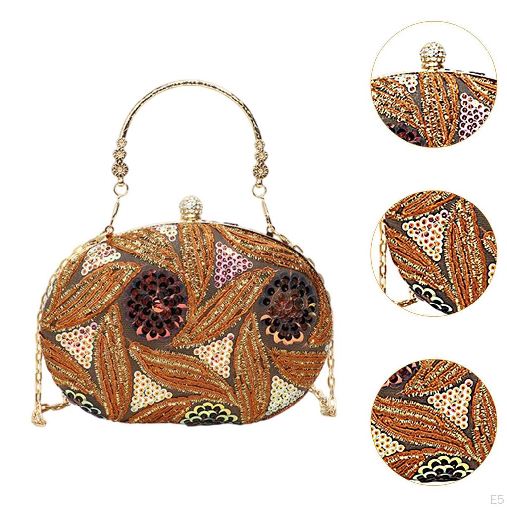 Handbag for Women Chinese Satchel Shoulder Bag Light Banquet