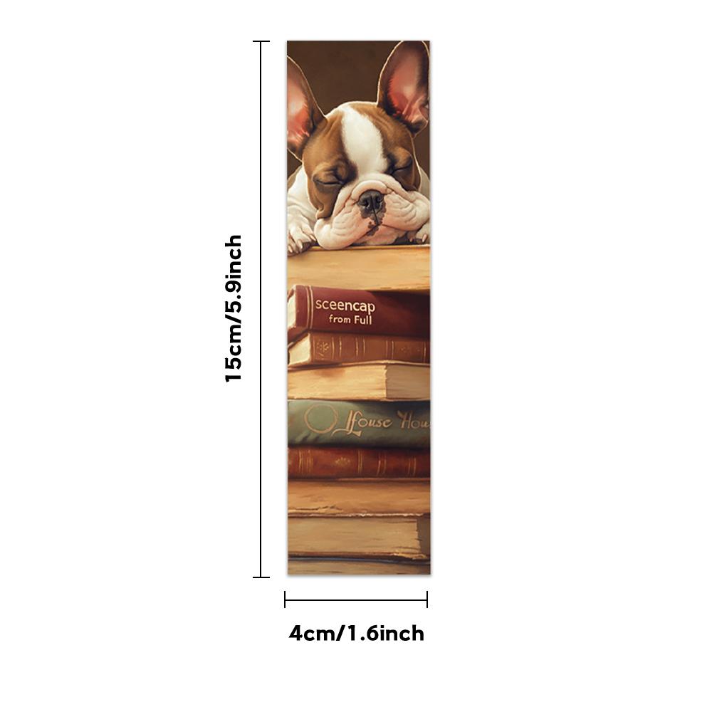 32pcs, retro and healing cat and dog bookmarks, perfect for teachers, readers and book lovers, a perfect birthday gift